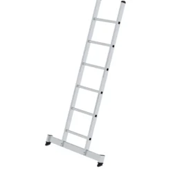 Günzburger Steigtechnik Sprossen-Anlegeleiter mit nivello-Traverse 6 Sprossen - 010306