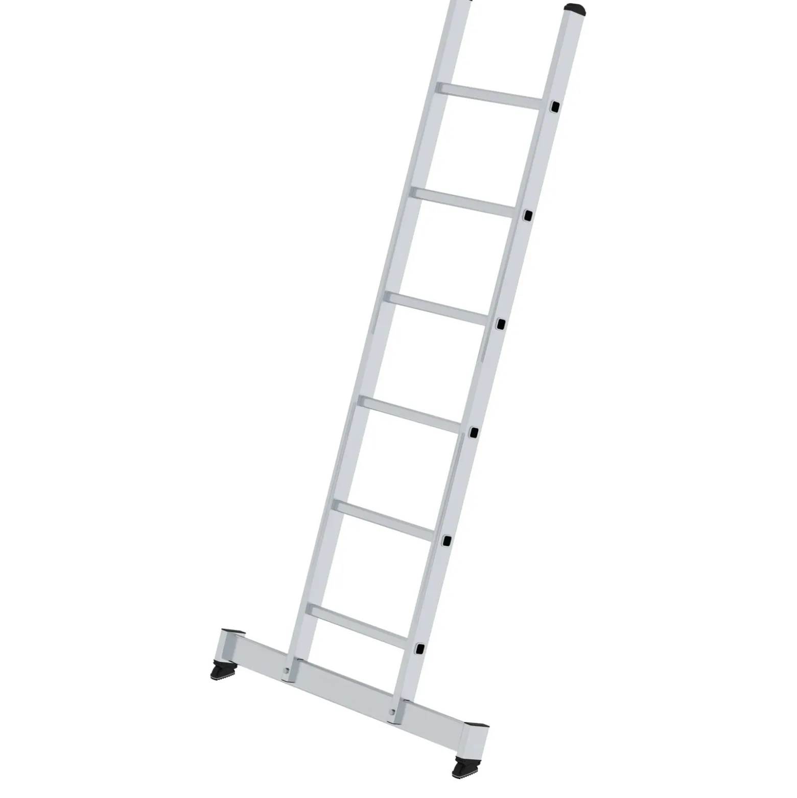 Günzburger Steigtechnik Sprossen-Anlegeleiter mit nivello-Traverse 6 Sprossen - 010306