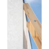 Günzburger Steigtechnik Stufen-Anlegeleiter Holz mit Traverse 12 Stufen - 033722