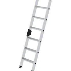 Günzburger Steigtechnik Stufen-Anlegeleiter ohne Traverse 6 Stufen - 040306