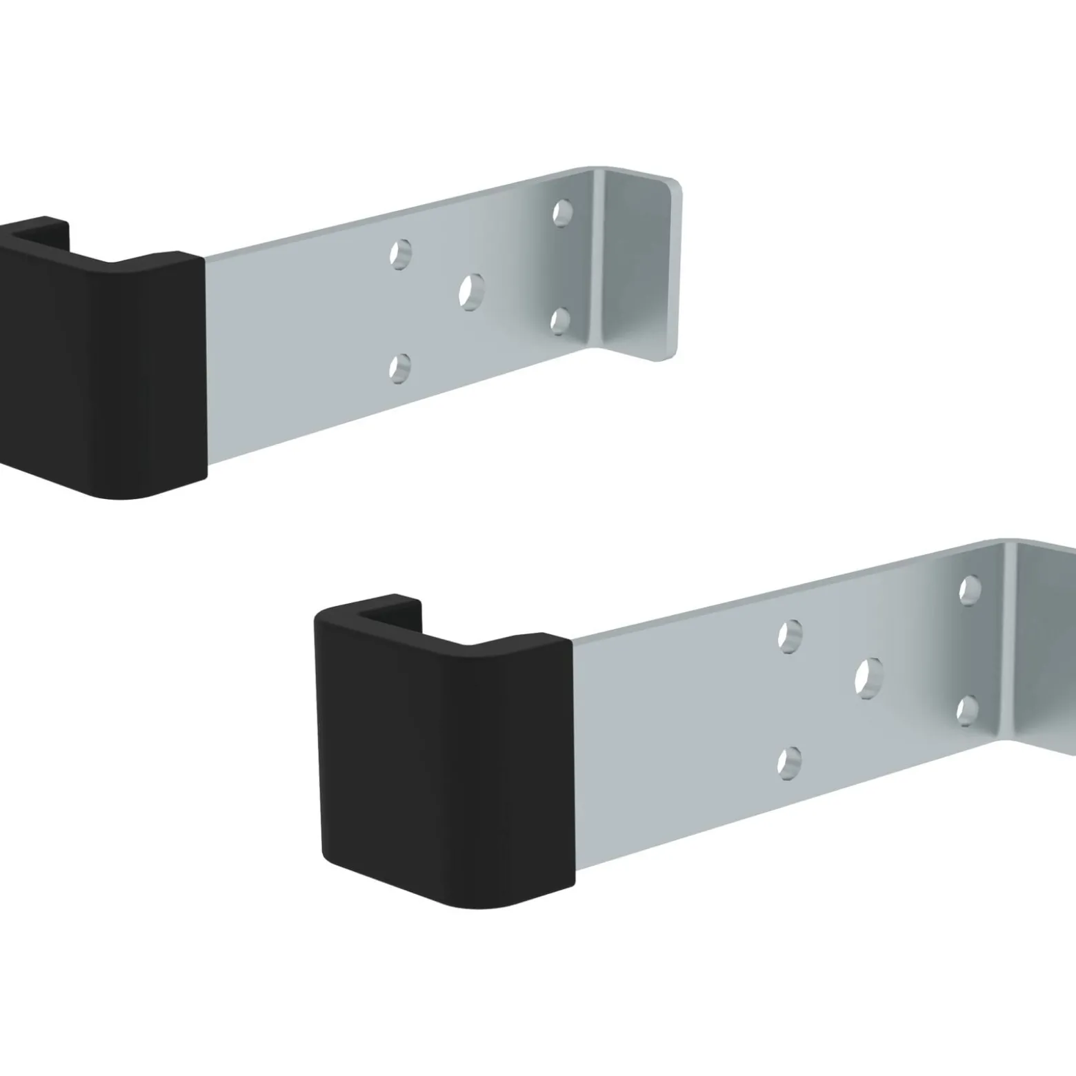 Günzburger Steigtechnik 2x Führungsbeschlag oben für Schiebe- und Seilzugleitern 73 x 25 mm - 019254