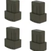 Günzburger Steigtechnik 4x Innenschuh für Stahl-Holz-Tritte - 019267