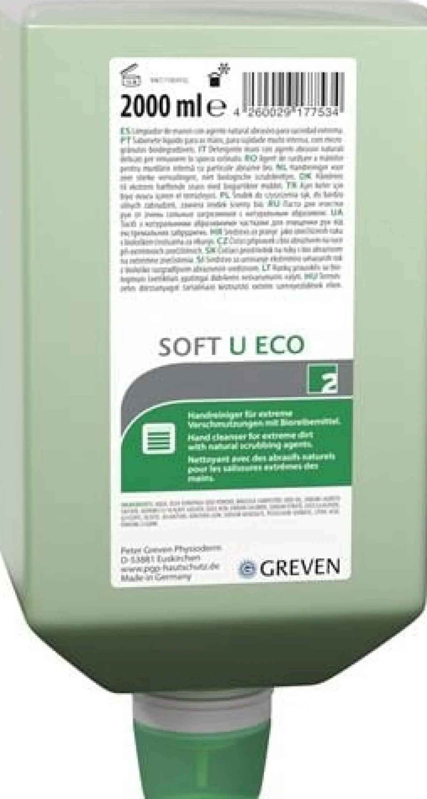 GREVEN Physioderm Handreiniger GREVEN® SOFT U ECO 2 l - 14060009