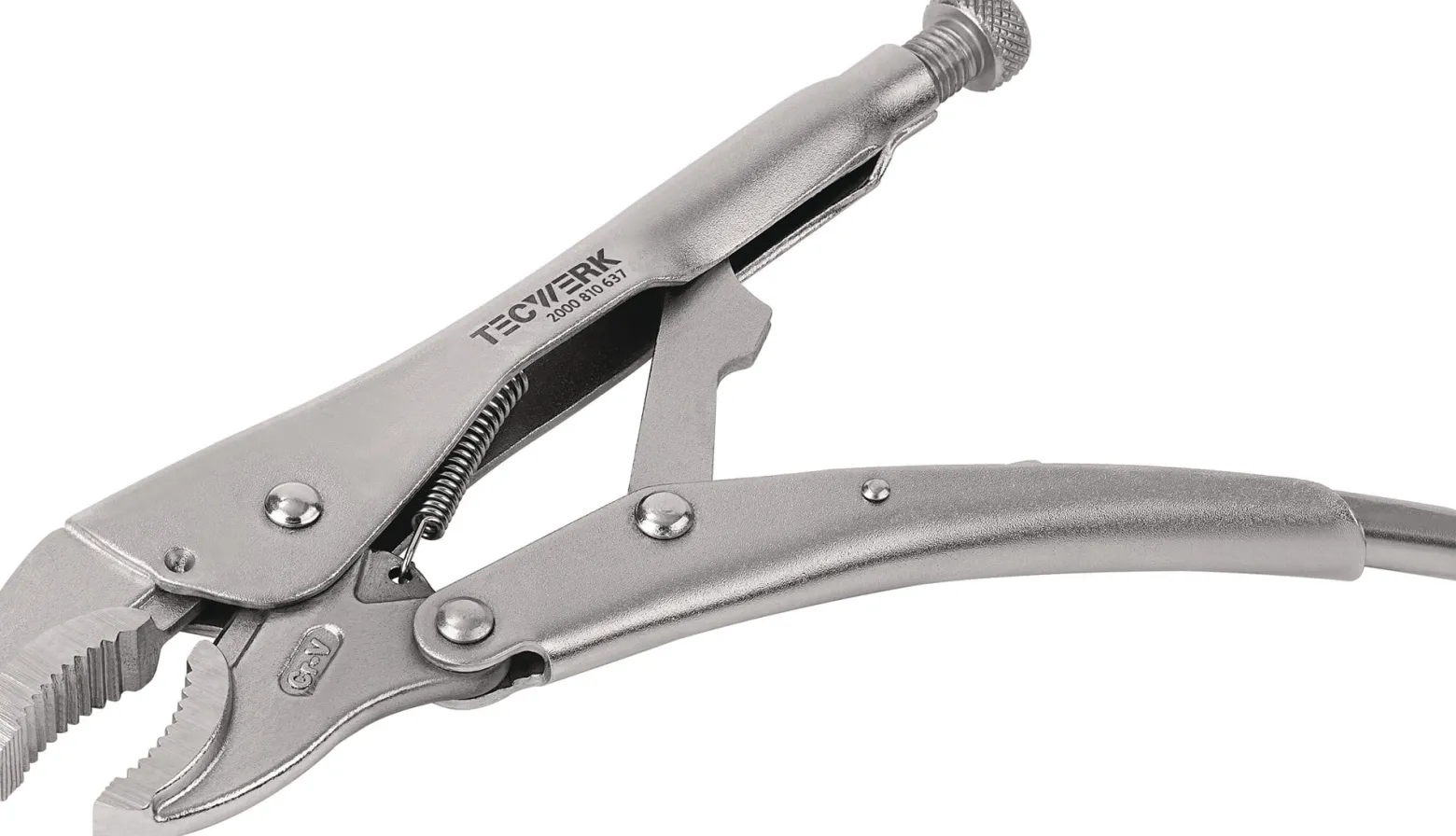 Gripzange Gesamt-L.180mm Spann-W.max.35mm TECWERK