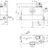 GRUNDFOS Kleinhebeanlage Sololift2 WC-3 0,6kW 230V 453x176x347mm