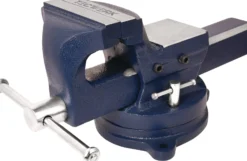 Gußschraubstock Backen-B.150mm Spann-W.155mm Eisenguss (Sphäroguss) TECWERK