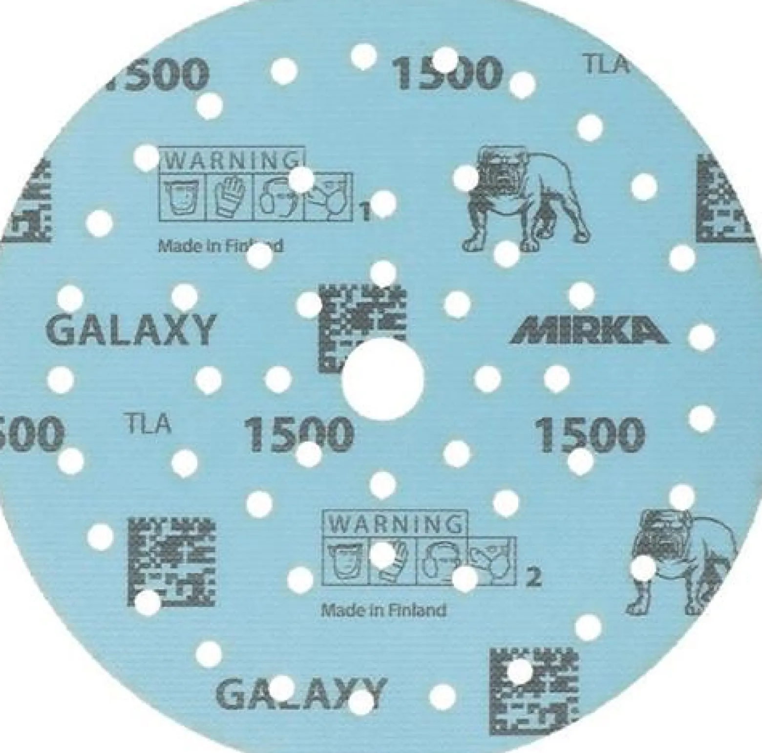 Haftschleifscheibe GALAXY Grip Multifit 150mm K.1500 f.HO/Metall/Lack/Ku.