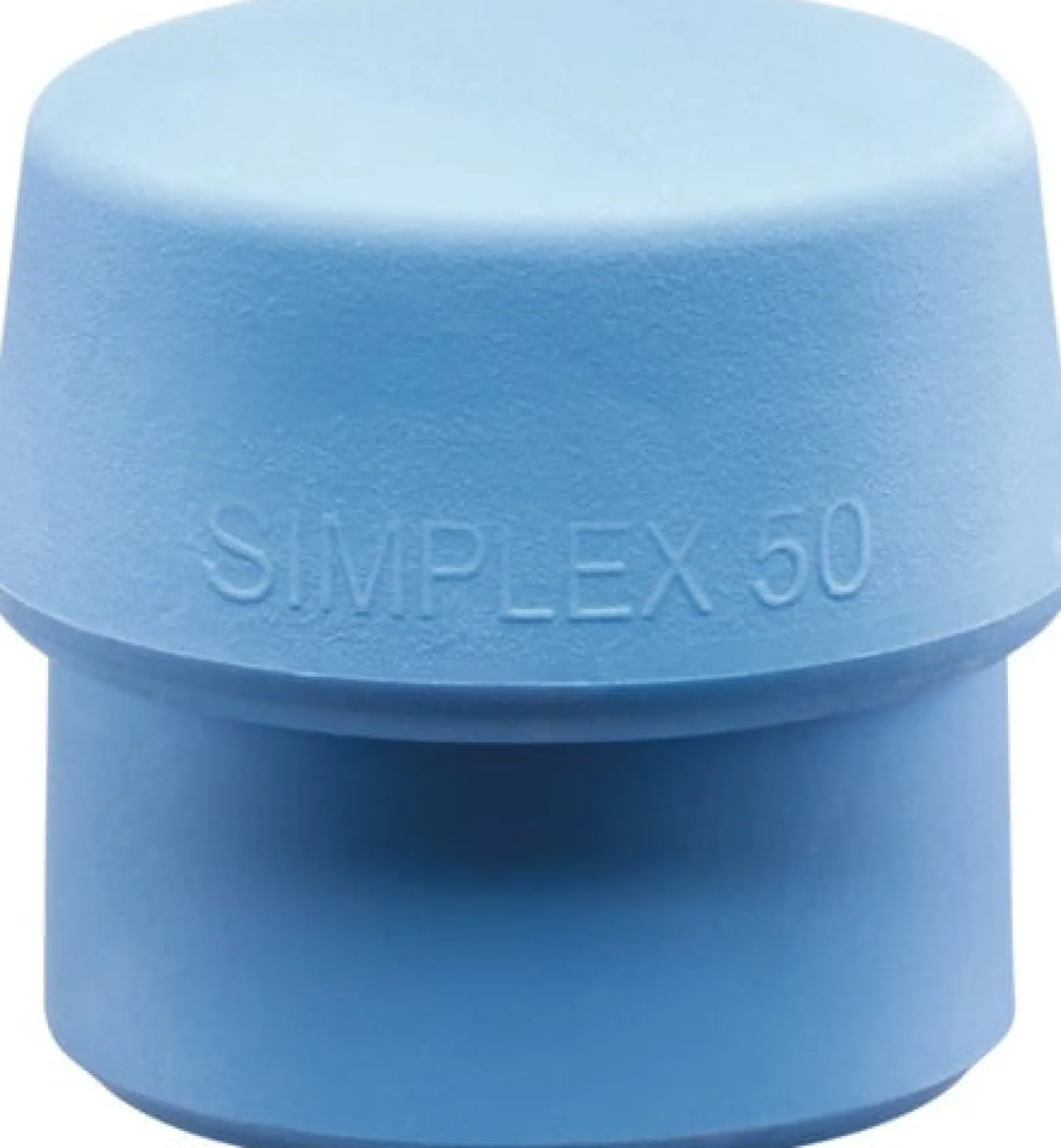 HALDER Schonhammerkopf SIMPLEX Kopf 80 mm TPE-soft blau weich - 3201080