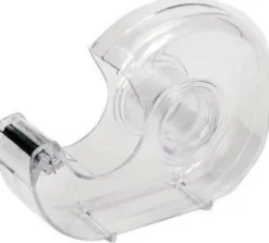 Handabroller 19mmx33m transparent Kunststoff unbestückt