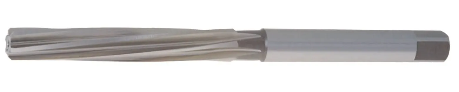 Handreibahle DIN 206 H7 Form B D.12mm HSS drallgenutet TECWERK