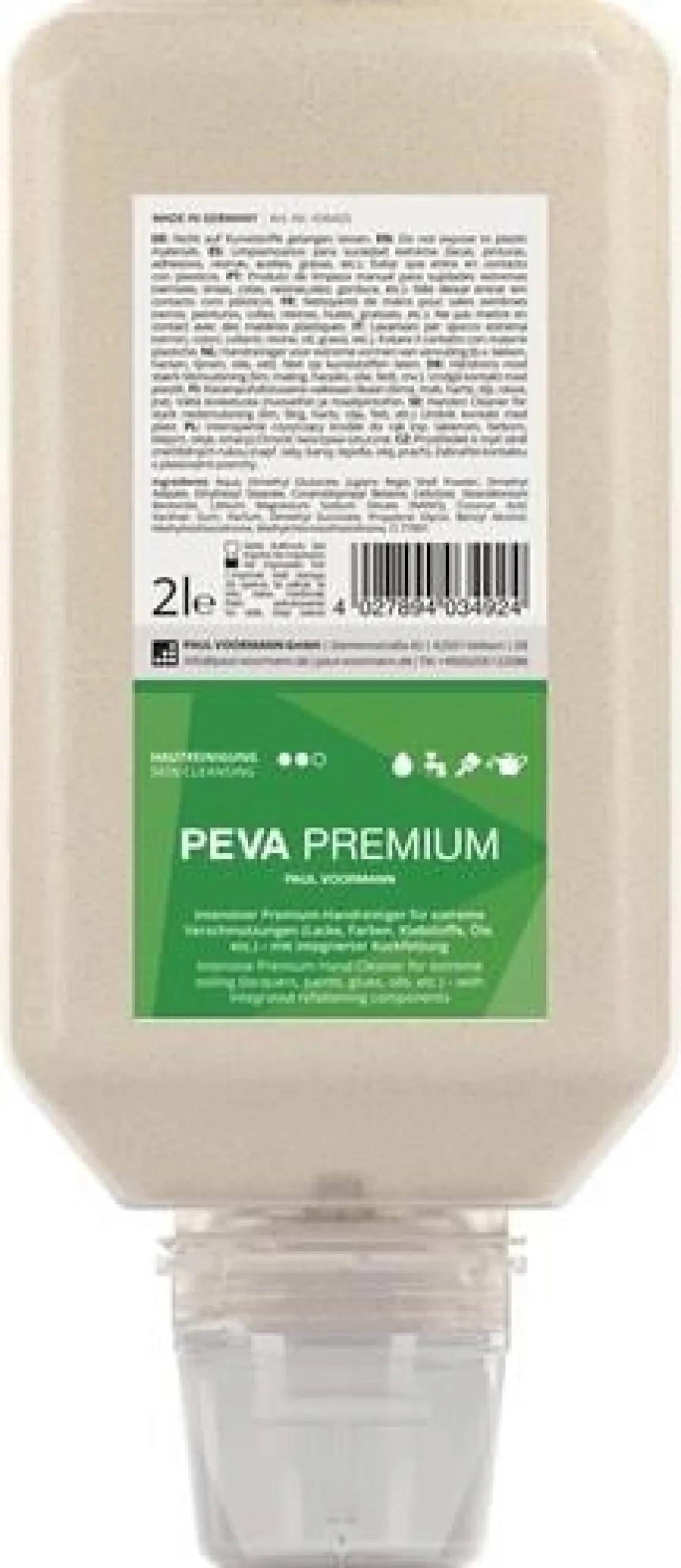 Handreinigung Peva Premium 2l rückfettend PAUL VOORMANN
