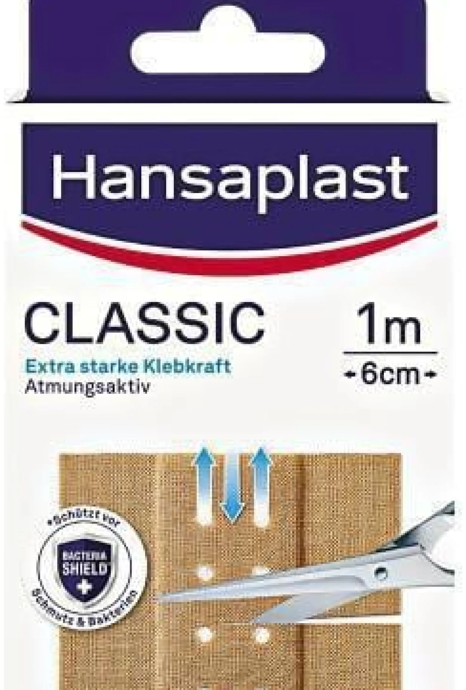 Hansaplast Pflaster CLASSIC 1009227 6cmx1m