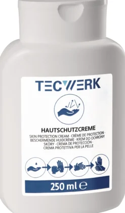 Hautschutzcreme 250ml silikonfrei,parfümiert 24 TECWERK