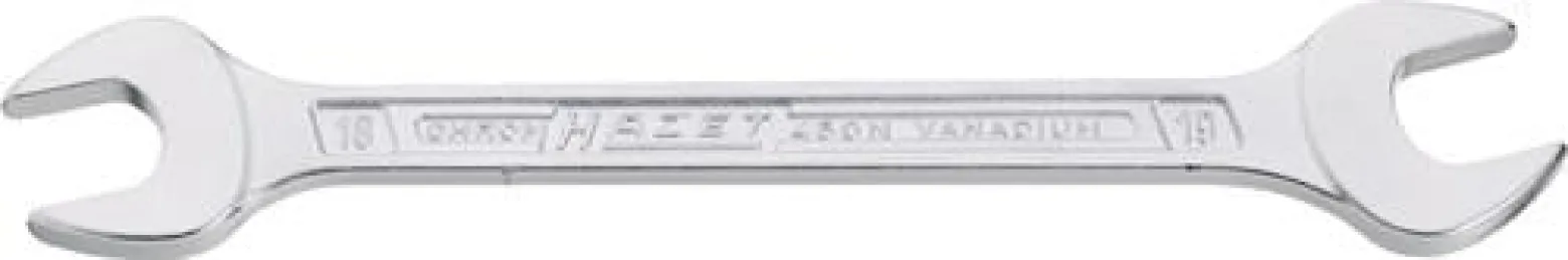 Hazet Doppelmaulschlüssel 450N 10x11mm L.155,7mm verchr - 450N-10X11