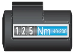 Hazet Drehmomentschlüssel 1/2" 20 - 120 Nm - 5121-2CLT