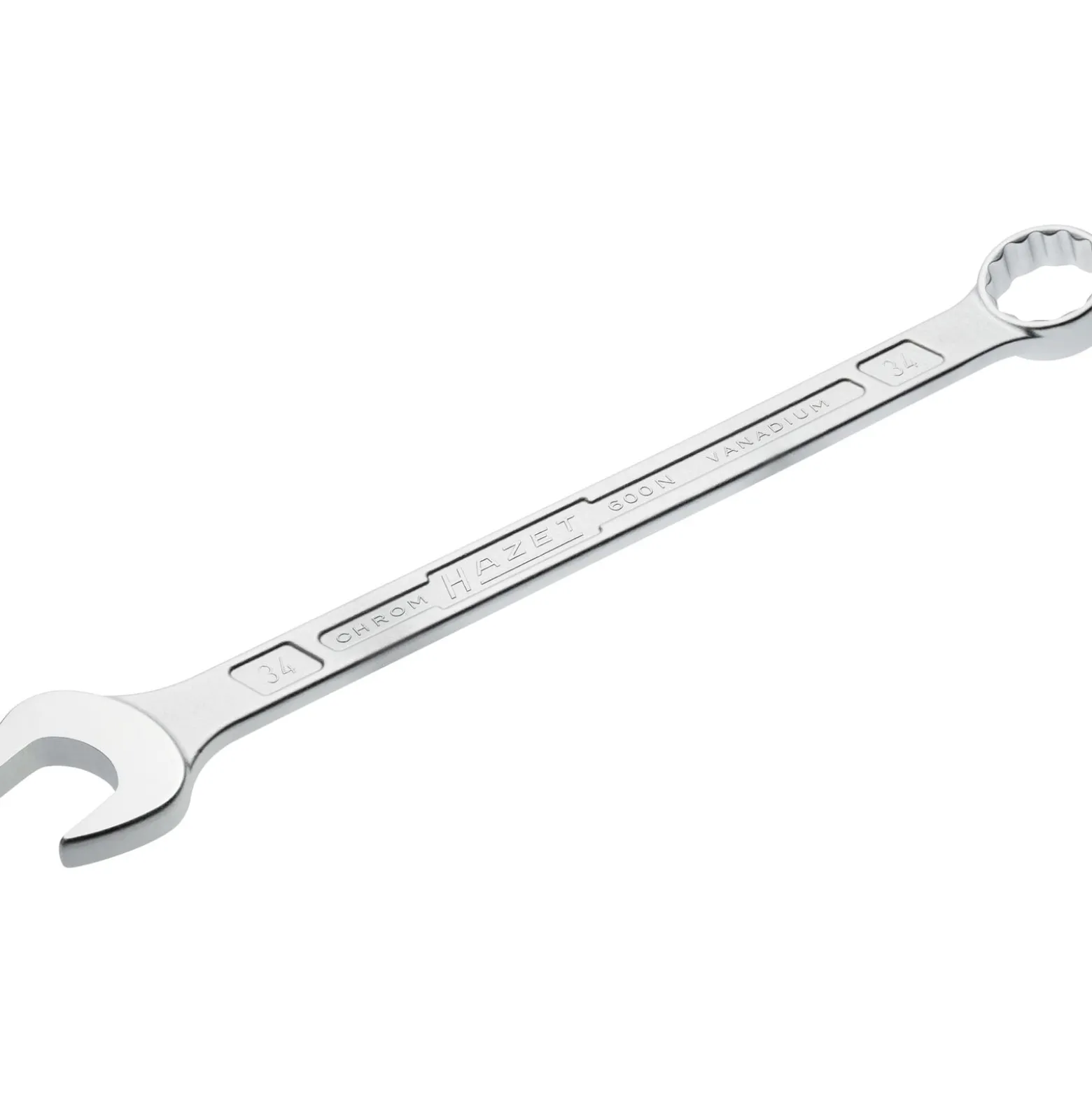 Hazet Ringmaulschlüssel 600N SW 34mm L.432mm Form A Spezialstahl - 600N-34