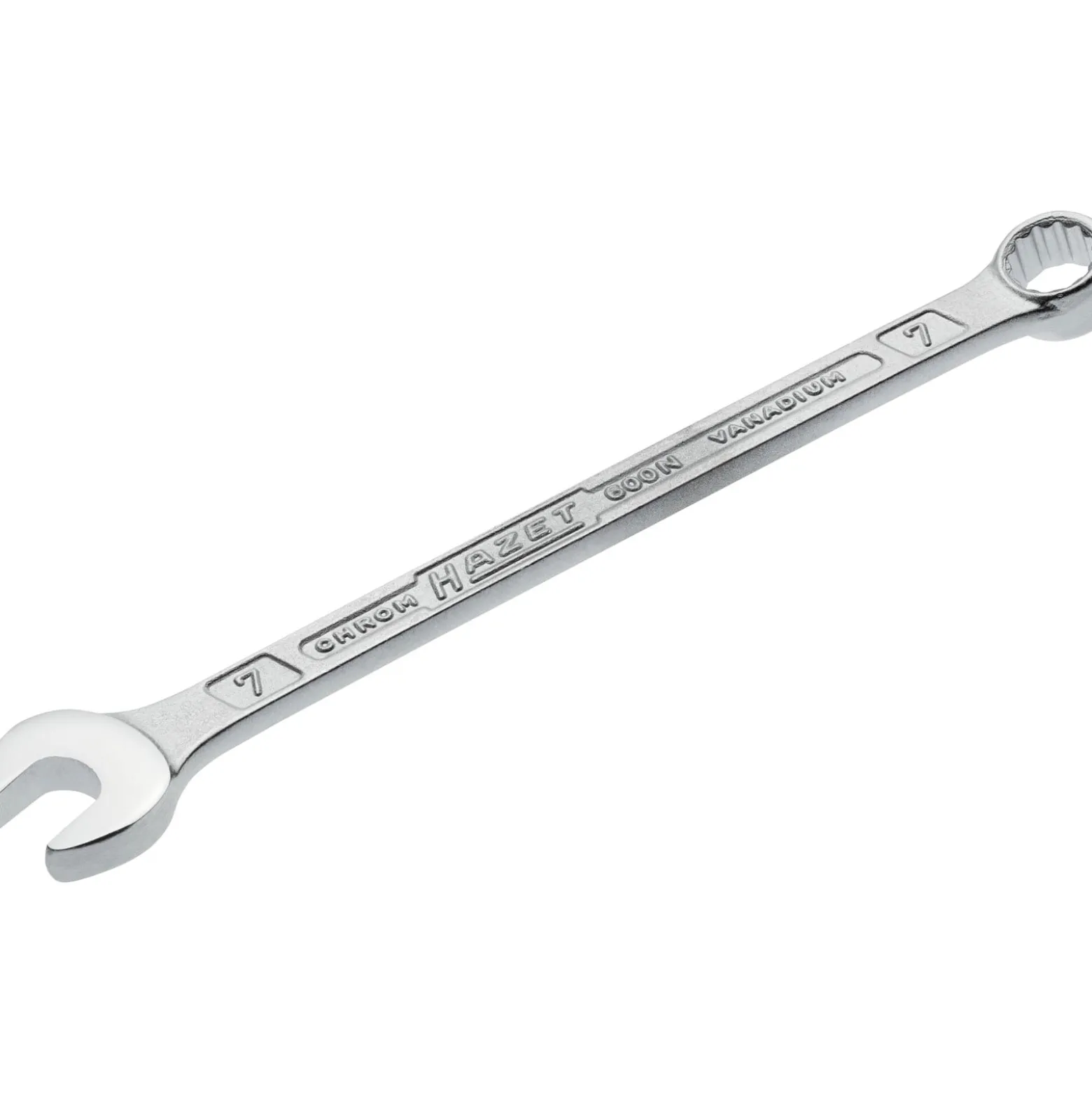 Hazet Ringmaulschlüssel 600N SW 7mm L.118,5mm Form A Spezialstahl - 600N-7