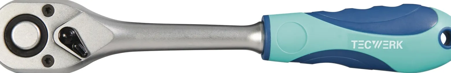 Hebelumsch.kn.1/4 Zoll 72 Z.Umschalth.TECWERK