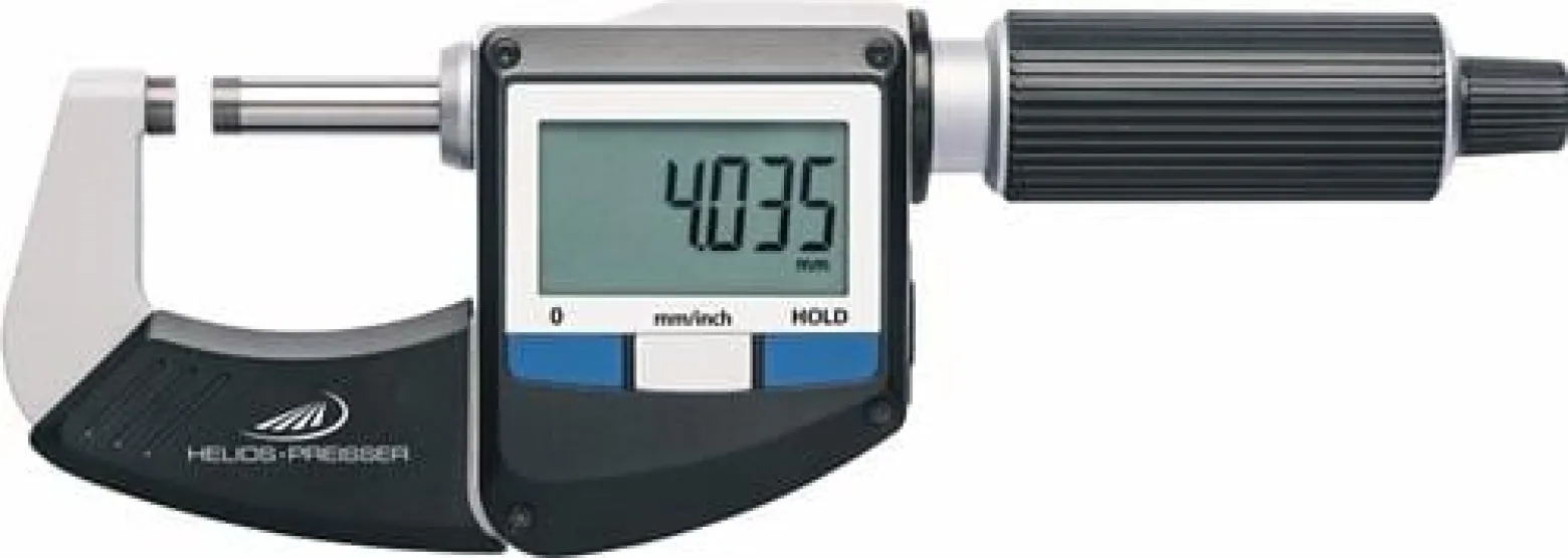 HELIOS PREISSER Bügelmessschraube IP40 0-25mm dig - 1866210