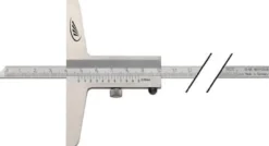 HELIOS PREISSER Tiefenmessschieber DIN 862 500mm ger.Schiene 12x4mm - 282507