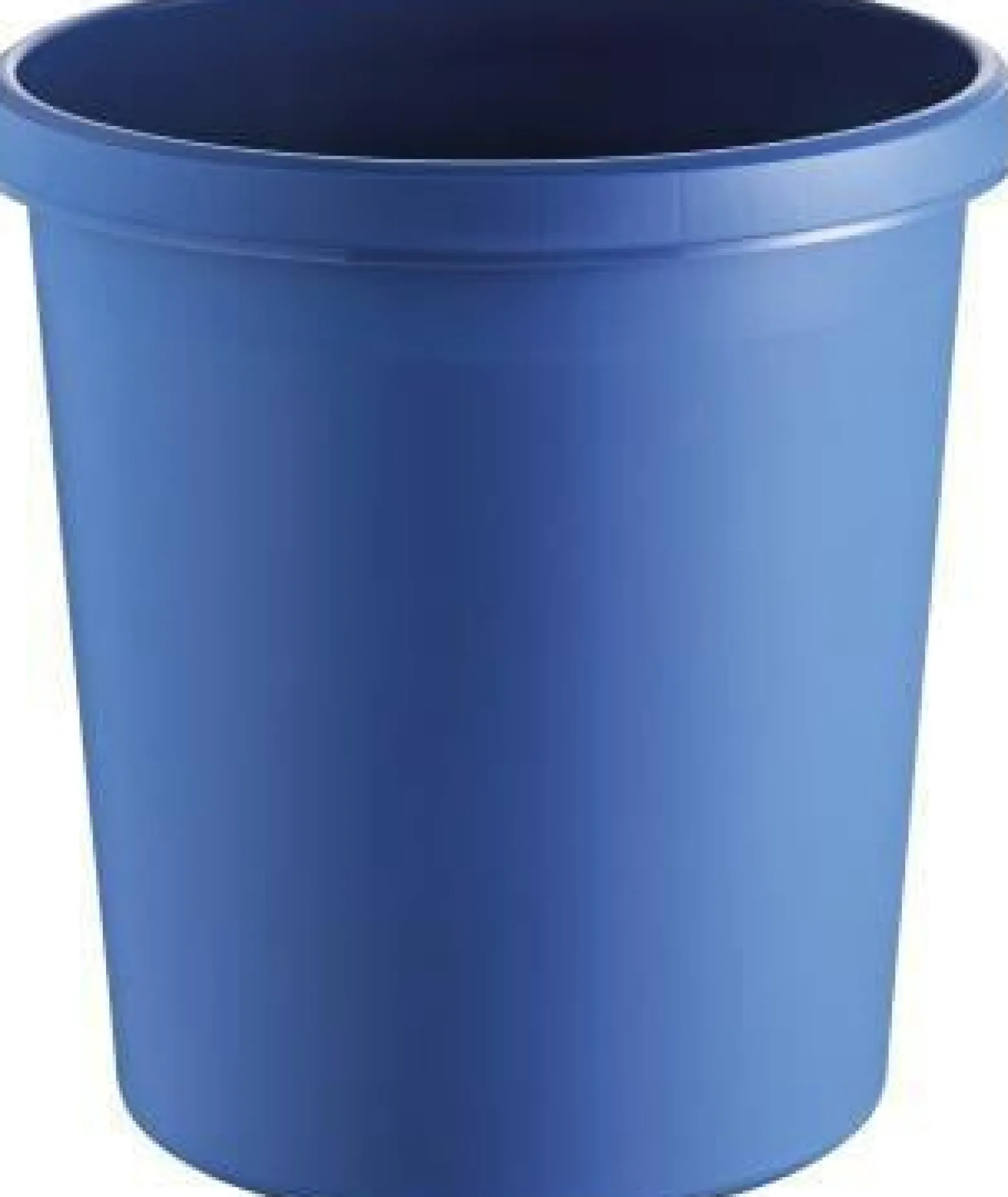 helit Papierkorb H6105834 18l rund Kunststoff blau