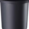 helit Papierkorb 18 l H310xØ295 mm mit Griffrand schwarz - H61064-95