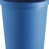 helit Papierkorb 18 l H331xØ315 mm mit Griffrand blau - H6123834