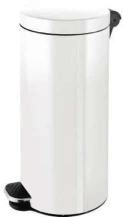 helit Tretabfalleimer H2404305 Silberionen 30l weiß