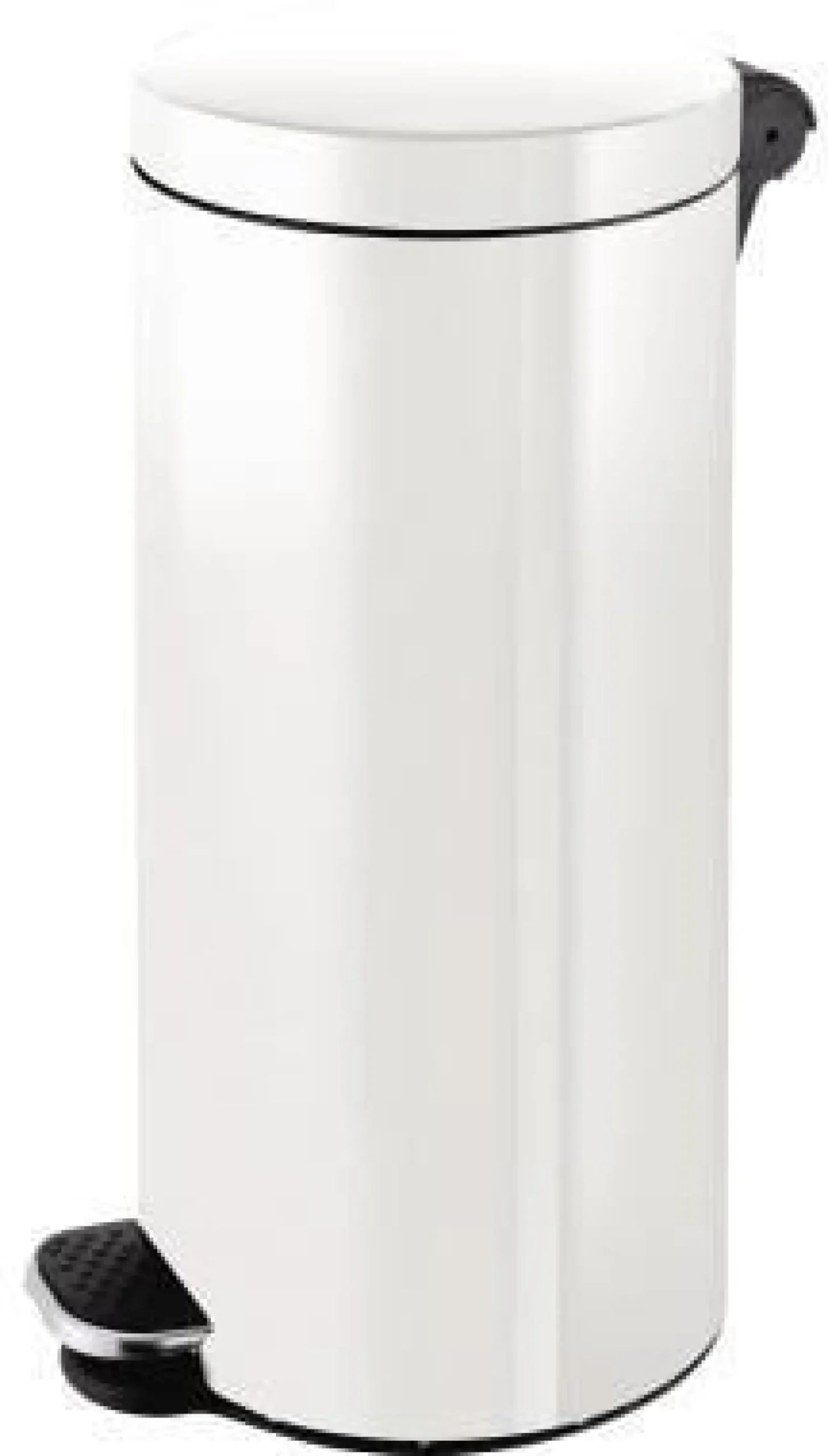 helit Tretabfalleimer H2404305 Silberionen 30l weiß