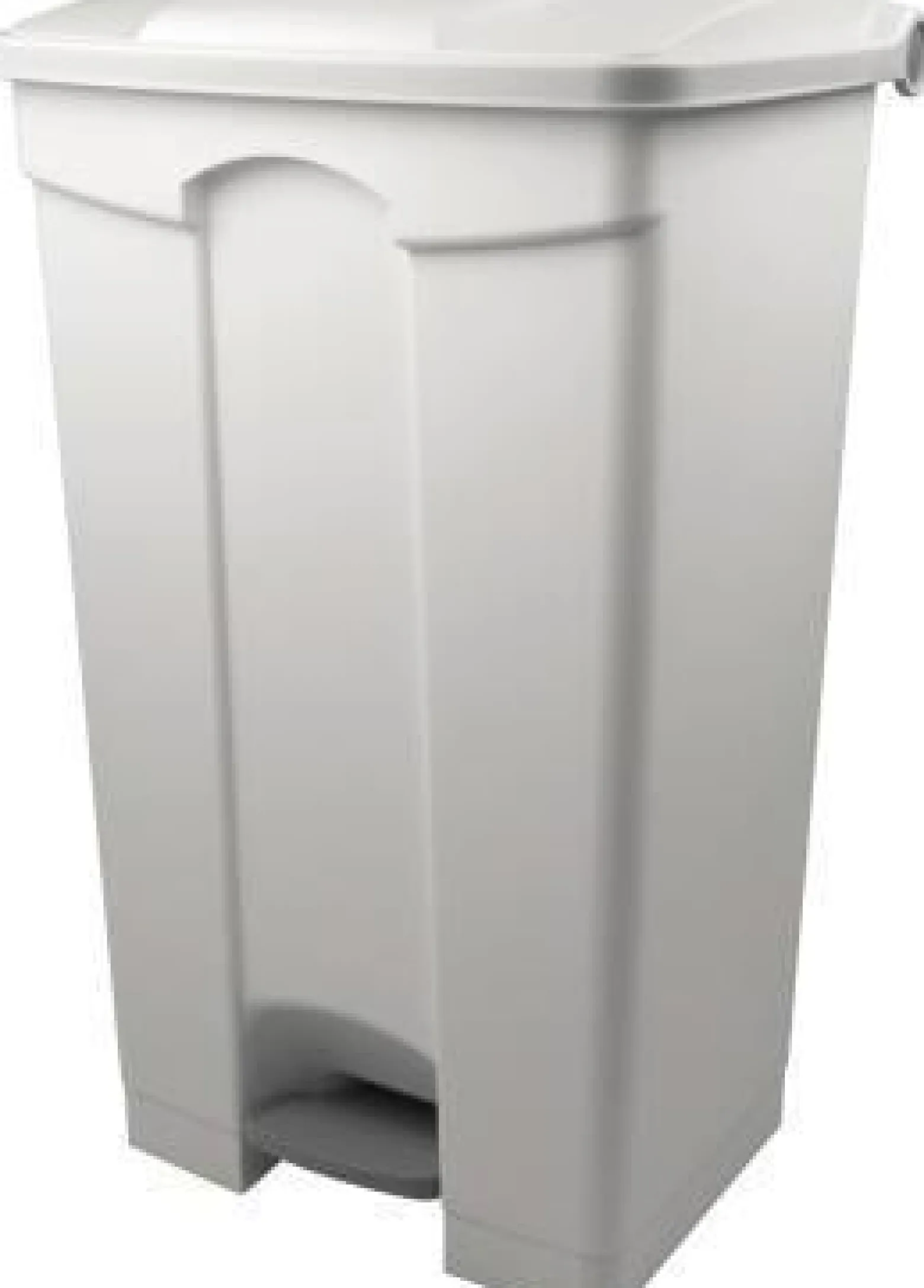 helit Tretabfalleimer the step H2402305 90l rechteckig weiß