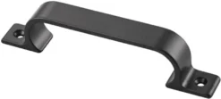 hermeta Handgriff A.28mm L.149mm B.19mm Alu.schwarz Löcher 2 - 4232-18E