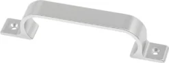 hermeta Handgriff A.28mm L.149mm B.19mm Alu.silberf.elox.Löcher 2 - 4232-01E