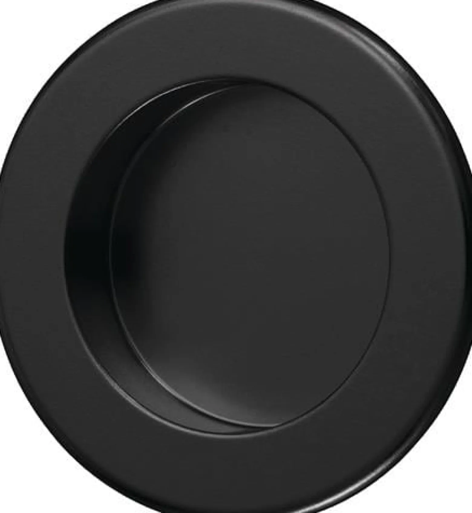 hermeta Muschelgr.Alu.schwarz pulv.rd.EL.-D.50mm - 4555-70E