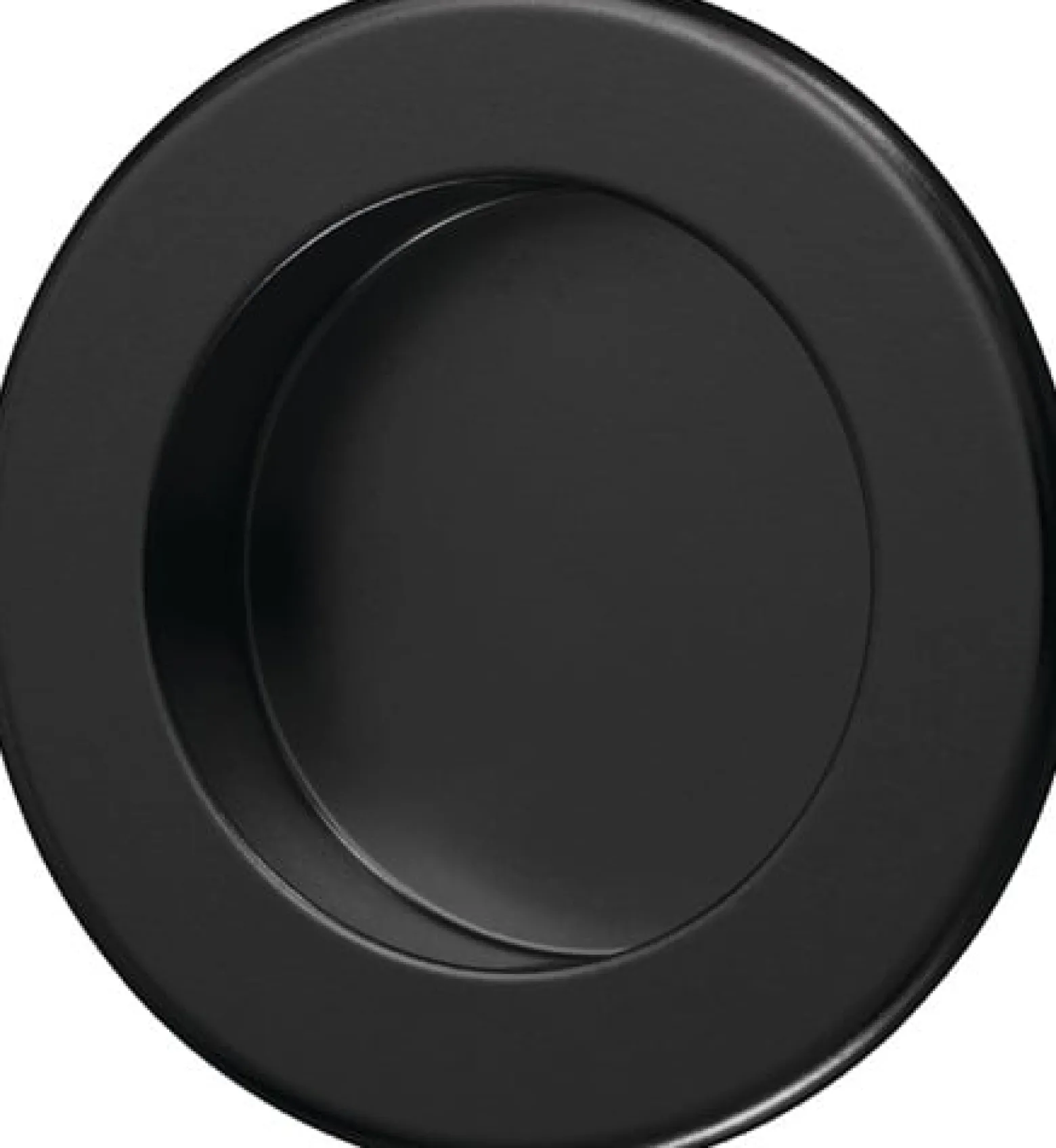 hermeta Muschelgr.Alu.schwarz pulv.rd.EL.-D.50mm - 4555-70E