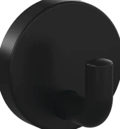 HEWI Einzelhaken 477.90B010 einfach 45 mm Polyamid 90 tiefschwarz ma 50 mm - 477.90B010 90