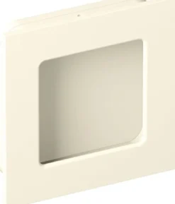 HEWI Schiebetürmuschel 544.60B PA 99 reinweiß ma quad.TS ab 17mm f.HLT - 544.60B 99