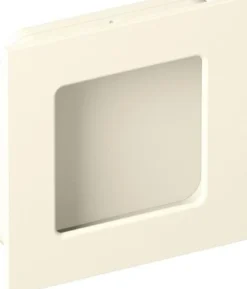 HEWI Schiebetürmuschel 544.60B PA 99 reinweiß ma quad.TS ab 17mm f.HLT - 544.60B 99