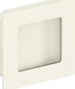 HEWI Schiebetürmuschel 544.60 PA 99 reinweiß glänzend quad.f.HLT L.60mm B.60mm - 544.60 99