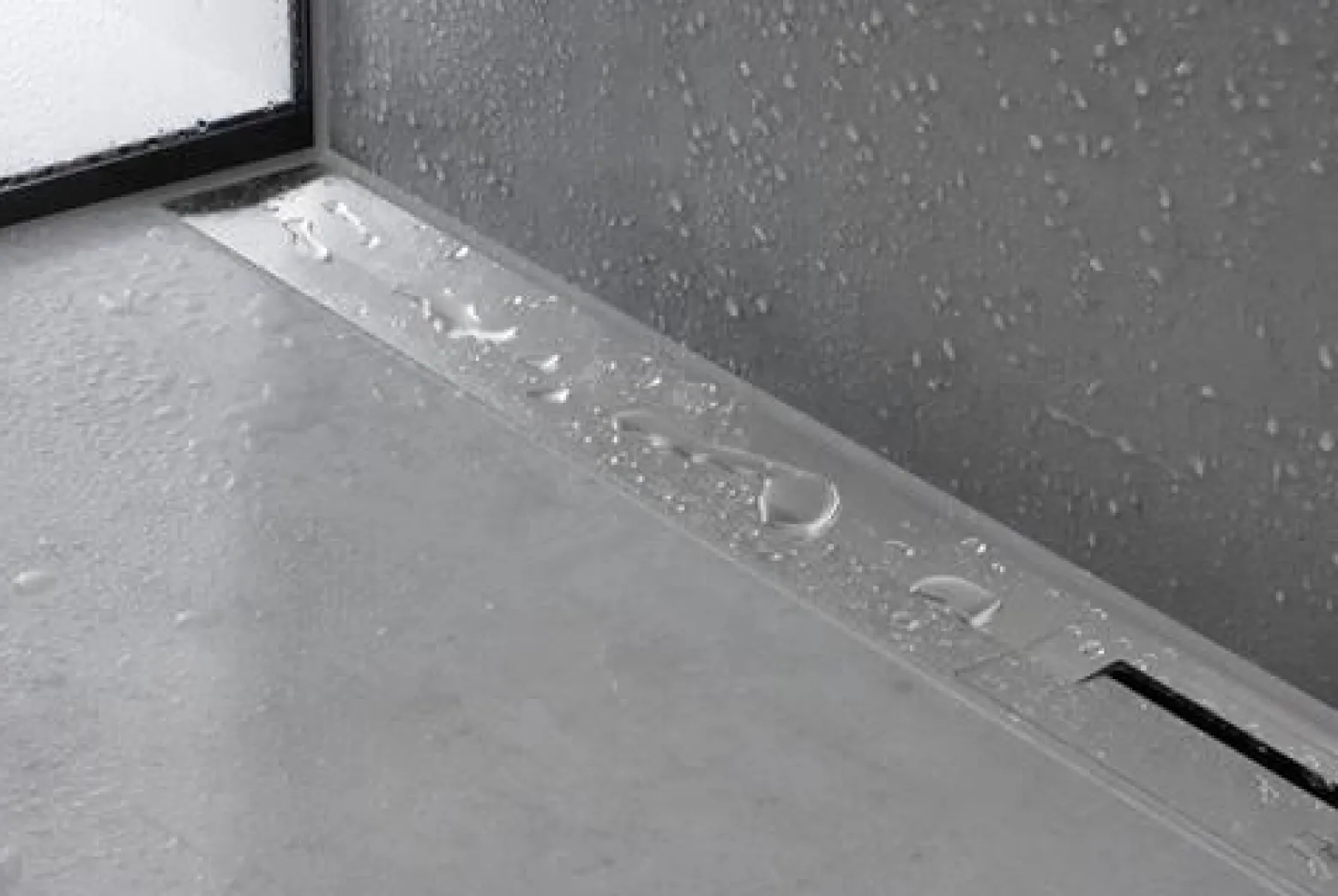 HG Duschrinne RainDrain Flex kb. Wd-mon 1200mm edelstahl gebürstet