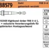 Highbond-Anker R 88579 M10x 60/60 Stahl galv.verz. 10 Stück FISCHER
