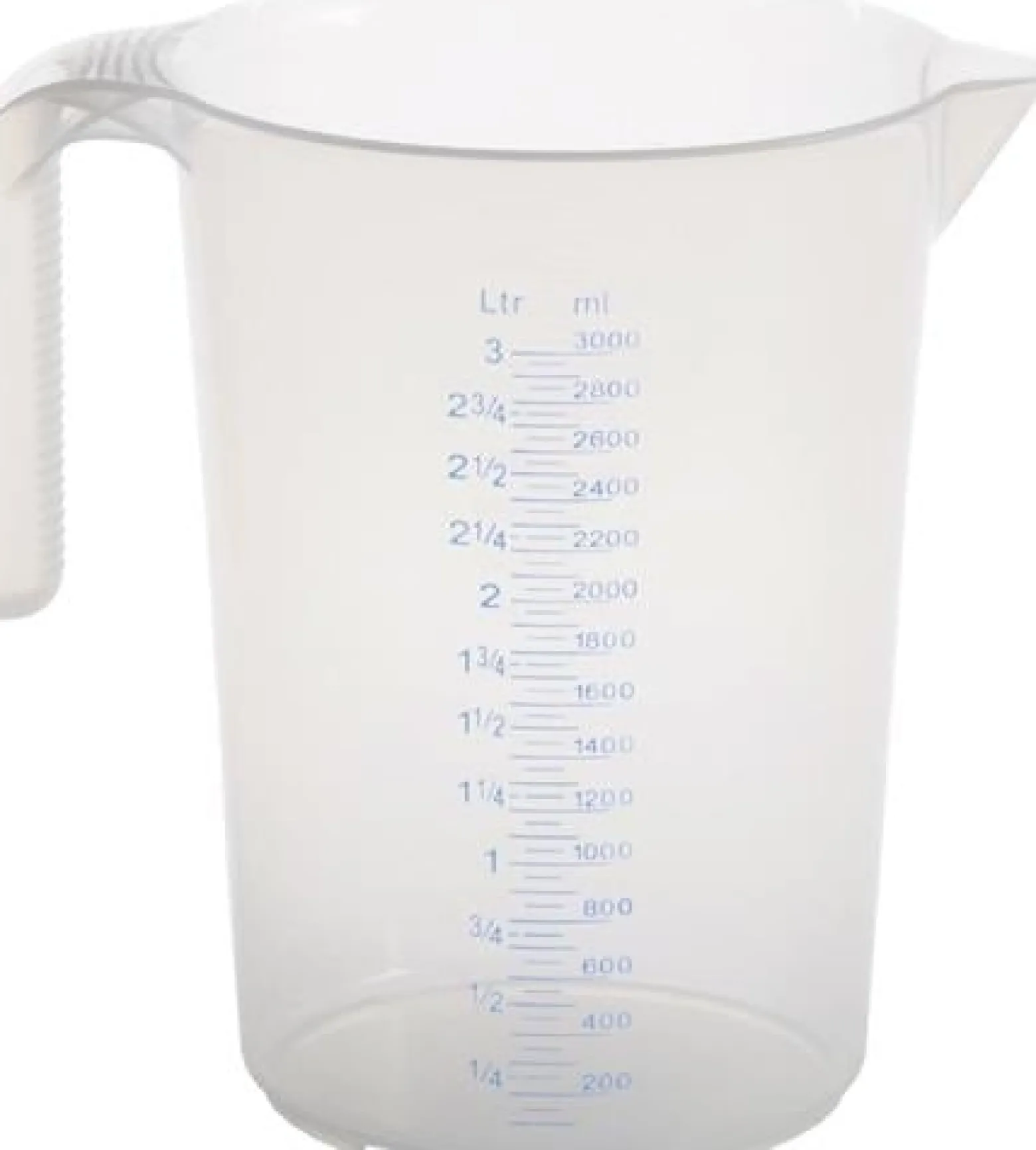 hünersdorff Messkanne 3000 ml Polypropylen transparent - 938500