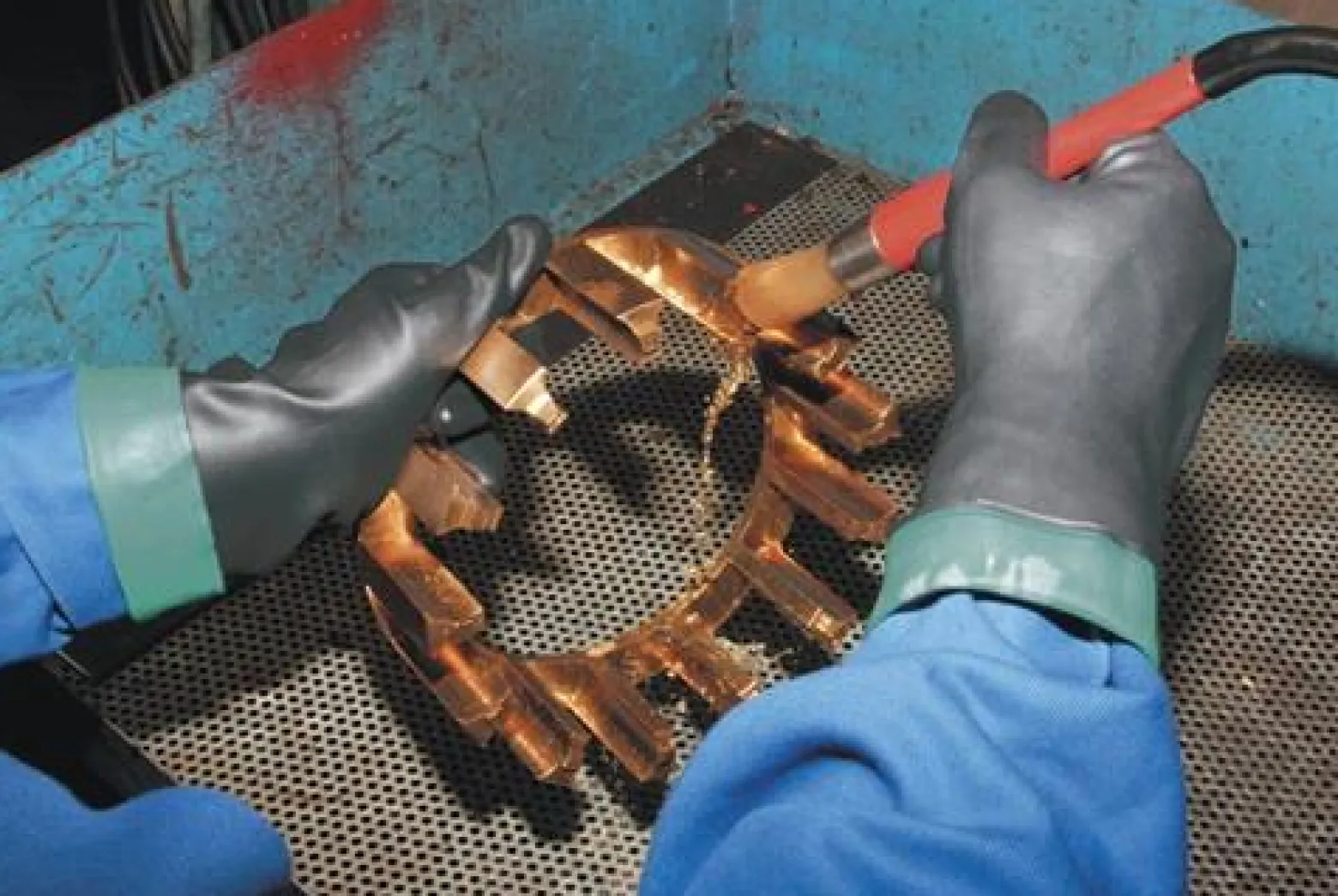 Honeywell Chemiehandschuh Nitopren 717 Gr. 9 dunkelgrau EN 388 EN 374 PSA III - 717/9