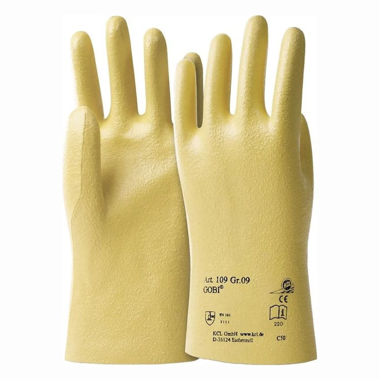 Honeywell Handschuhe Gobi 109 gelb Gr. 10 - 10910