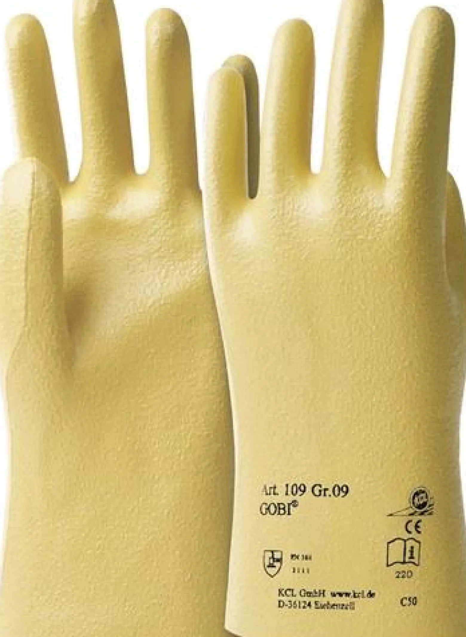 Honeywell Handschuhe Gobi 109 gelb Gr. 10 - 10910