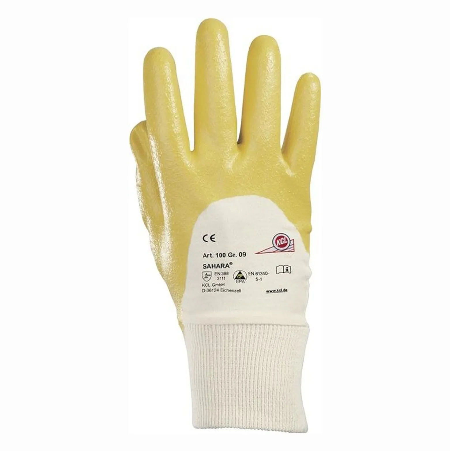Honeywell Handschuhe Sahara 100 gelb Gr. 7- 100/7