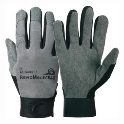 Honeywell Kunstlederhandschuhe RewoMech 640 schwarz/grau Gr. 10 - 640/10