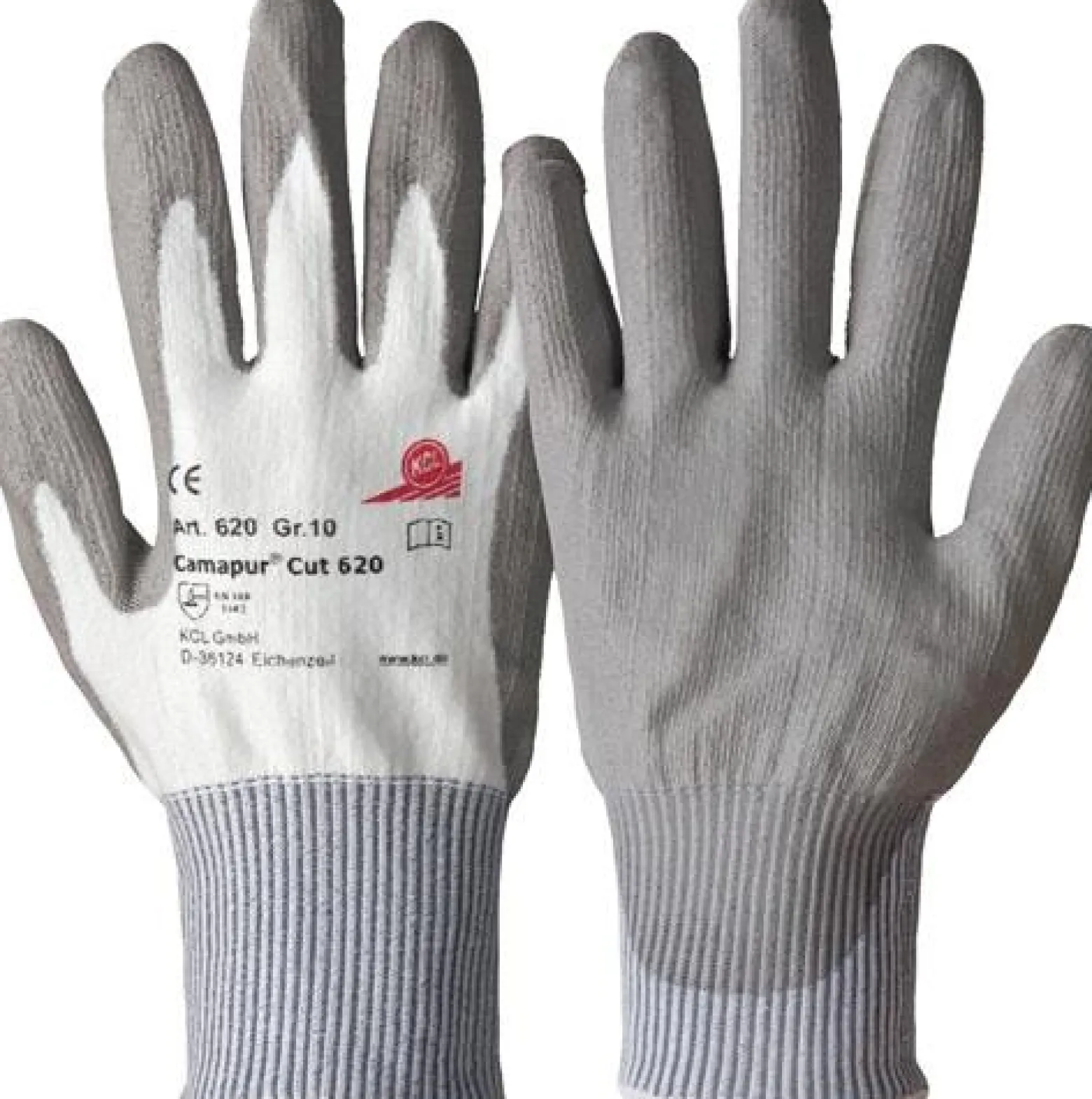Honeywell 1 Paar Schnittschutzhandschuhe Camapur Cut 620 weiß / grau Gr. 9 - 620/9