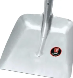 IDEAL Hallenser Randschaufel SILVER Größe 9 380 x 380 mm Stahlblech - 1090900