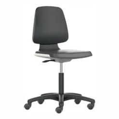 interstuhl Arbeitsdrehstuhl Labsit Rollen Sitzschale blau - 9123-SP01-3277