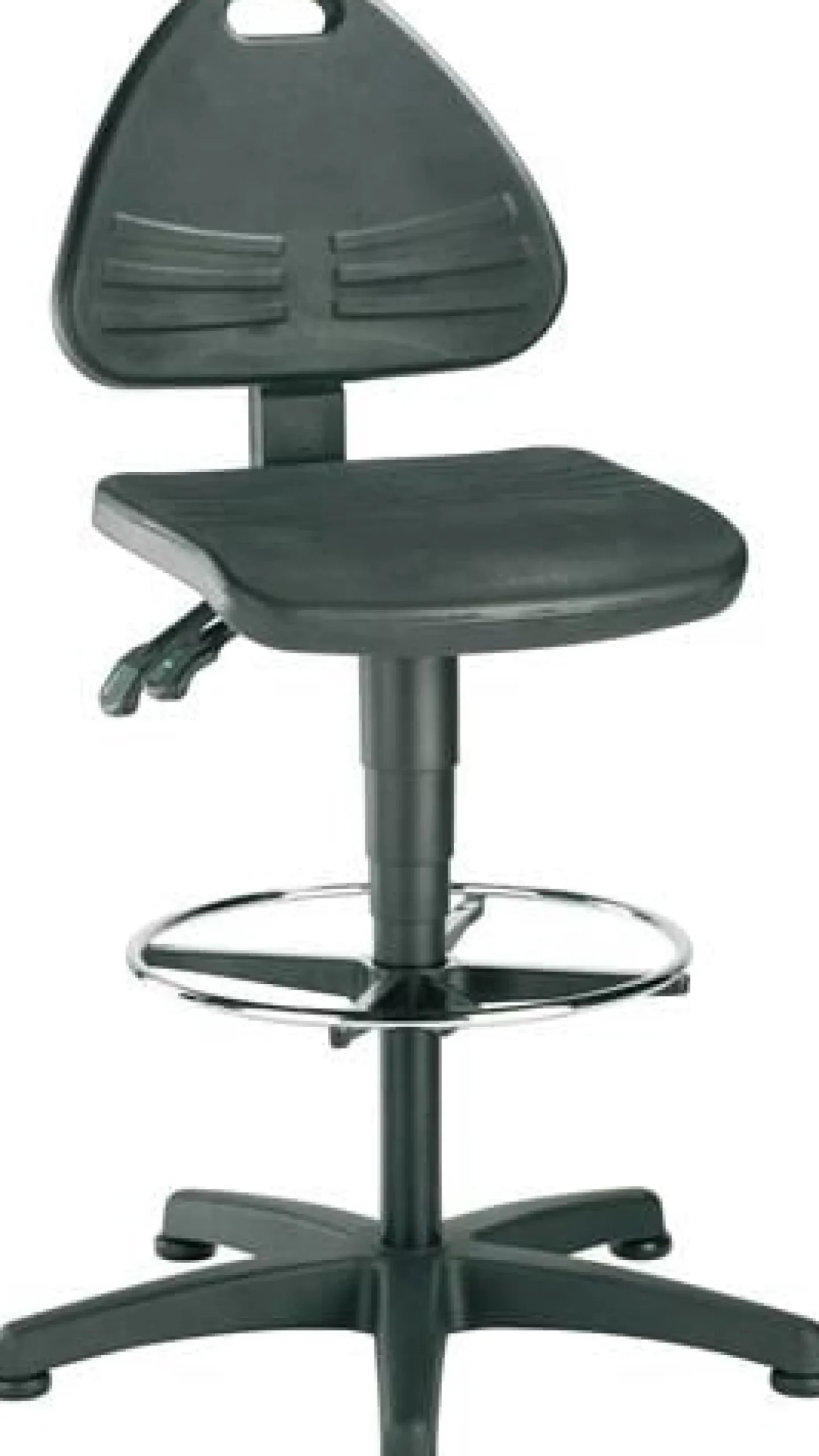 interstuhl Arbeitsdrehstuhl ISITEC Bodengleiter + Fußring - 9613-2000